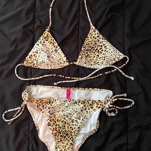 Victoria Secret Leopard Print Bikini